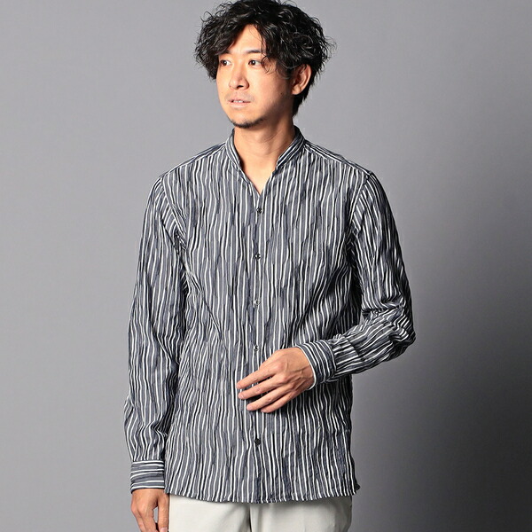 注目ブランド 楽天市場 スキッパーバンドカラーシャツ ノーリーズ 丸井 マルイ 楽天市場店 在庫一掃 Prcs Org Pk