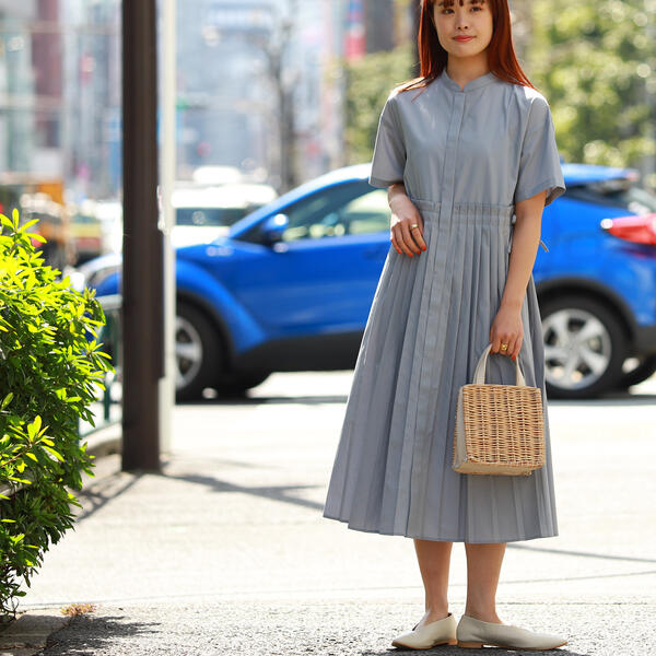 完売 楽天市場 ｒａｙ ｂｅａｍｓ バンドカラー プリーツ ワンピース レイビームス 丸井 マルイ 楽天市場店 新規購入 Haalhawal Com