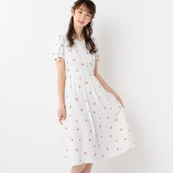 レディースファッション ワンピース 21年レディースファッション福袋特集 ｈｅａｒｔｃｈｅｒｒｙレースカラーワンピース ロディスポット Zivejgovivax Mk