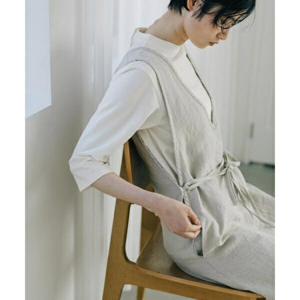 Sale 再入荷 その他ワンピース Siiwa リネン深vネックワンピース アーバンリサーチ ワンピース ドアーズ 丸井 マルイ 店