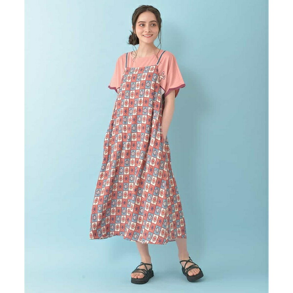 Sale ワンピース ｒｅｌａｊａｃｉｏｎ プリントワンピース ホコモモラ 丸井 マルイ 店