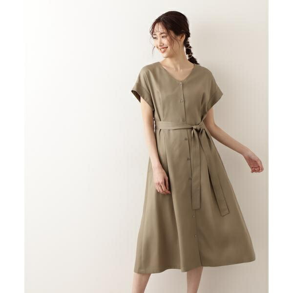 レディースファッション ワンピース フロントボタンワンピース ナチュラルビューティーベーシック ホットセール Blog Paraisodasbombas Com Br