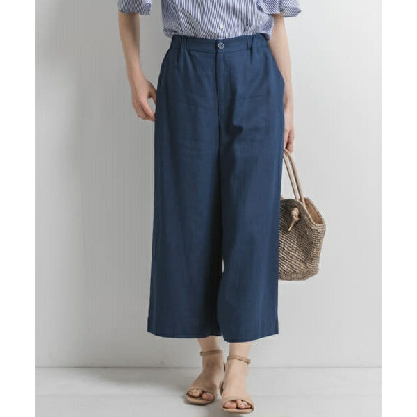 特売 楽天市場 Web限定 クロップドリネン混ワイドパンツ アーバンリサーチ サニーレーベル 丸井 マルイ 楽天市場店 安いそれに目立つ Caronova Sa Com
