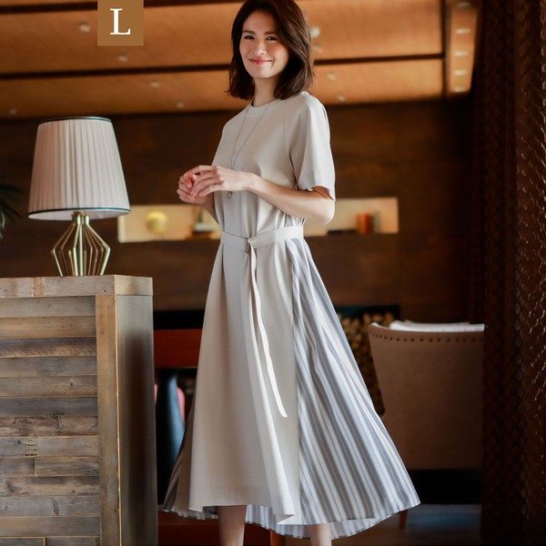 爆安プライス 楽天市場 ｌ ウォッシャブル ポンチストライプワンピース トランスワーク 丸井 マルイ 楽天市場店 最新コレックション Radonnb Co Rs