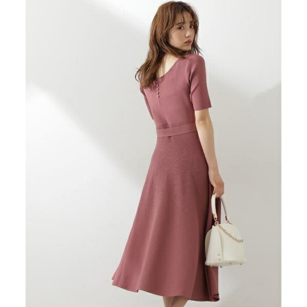 美人百花 6月号掲載 バックボタンクラシカルニットワンピース プロポーション ワンピース ボディドレッシング 丸井 マルイ 店 ワンピース 美人百花 6月号掲載 バックボタンクラシカルニットワンピース プロポーション ワンピース ボディドレッシング 丸井 マルイ 店 ワンピース