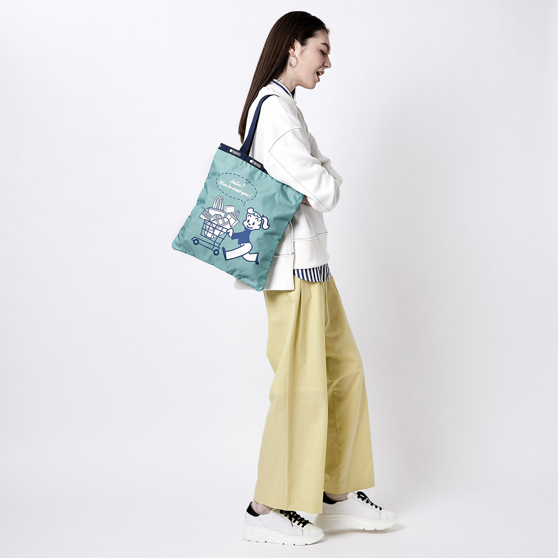 Tote オサムショッピングトート レスポートサック 丸井 マルイ 店 Emerald バッグ Emerald レディースバッグ トートバッグ