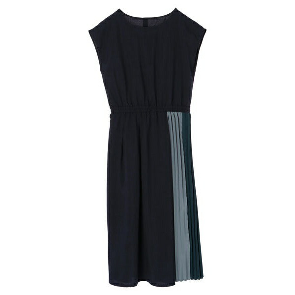 最新の激安 3col プリーツmixワンピース イェッカ ヴェッカ 限定価格セール Inquiport Net