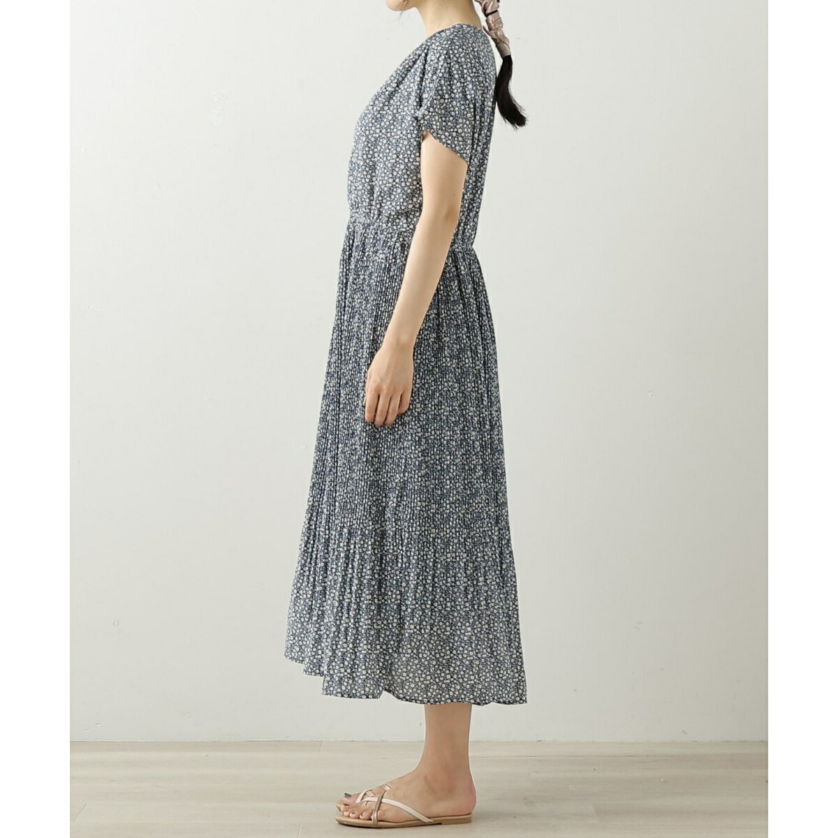 楽天市場 花柄カシュクールワンピース レイカズン 丸井 マルイ 楽天市場店