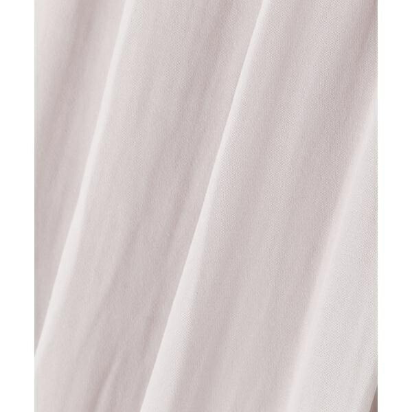 楽天市場 割繊サテンギャザーワンピース ナチュラルビューティーベーシック 丸井 マルイ 楽天市場店