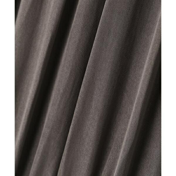 楽天市場 割繊サテンギャザーワンピース ナチュラルビューティーベーシック 丸井 マルイ 楽天市場店