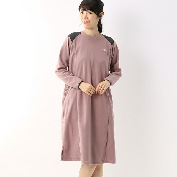 The North Face マタニティマイクロフリースワンピース レディース ザ ノース 人間の顔 Loadedcafe Com