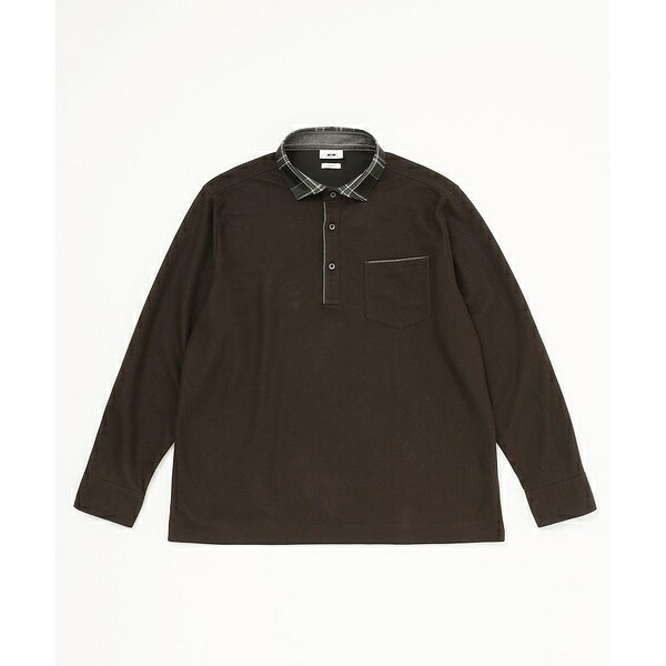 【キングサイズ】OGバックシャンブレーカノコ　ポロシャツ／ジョセフアブード（JOSEPH ABBOUD） 13,464円