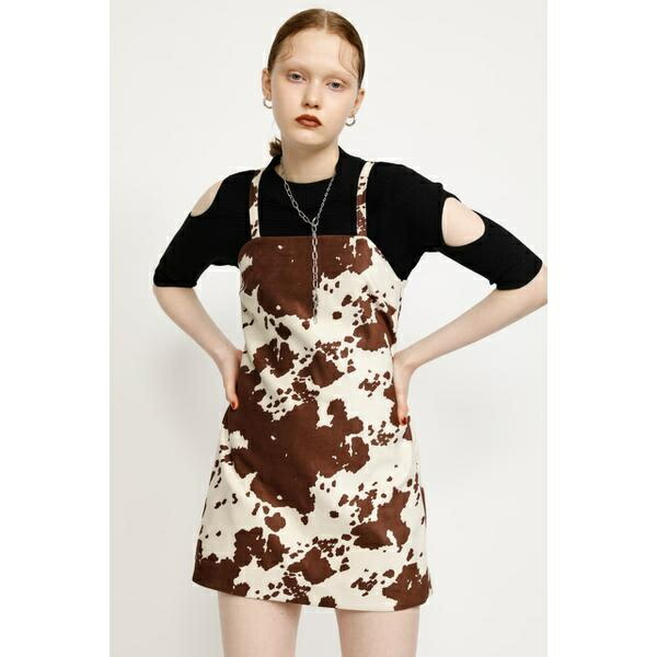 使い勝手の良い Cow ワンピース スライレディースファッション Vegan Cami ワンピース Suede Cami Cow ワンピース スライ 新作モデルセール
