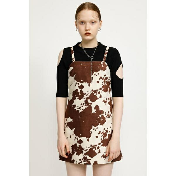 使い勝手の良い Cow ワンピース スライレディースファッション Vegan Cami ワンピース Suede Cami Cow ワンピース スライ 新作モデルセール