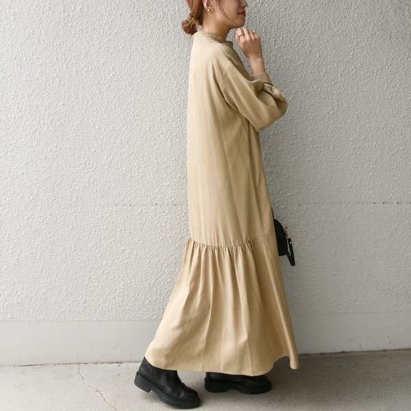 ウォッシャブル バックフレア シャツ ワンピース シップス エニィ Lojascarrossel Com Br