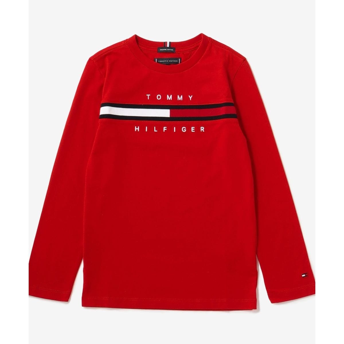 ロゴロングスリーブTシャツ/トミー ヒルフィガー(Tommy Hilfiger)
