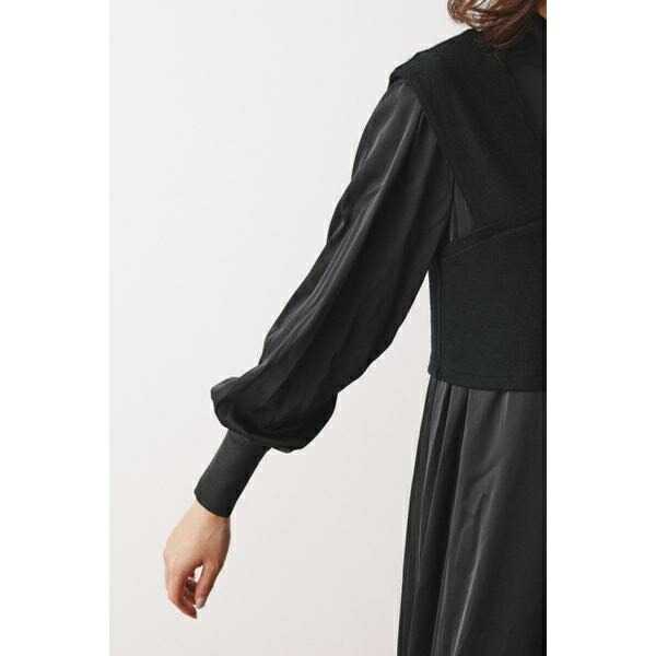 レイヤードフレアワンピース シェルターセレクト Shel Tter New レイヤードフレアワンピース シェルターセレクトレディースファッション Shel Tter ワンピース ワンピース