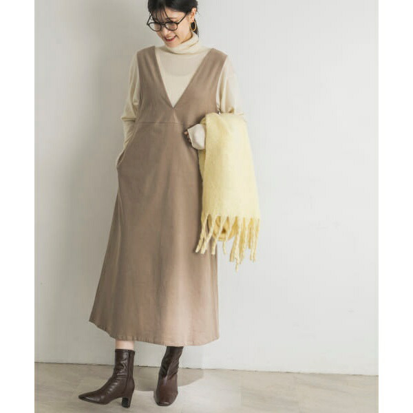 Tech コーデュロイジャンパーワンピース アーバンリサーチ Loadedcafe Com