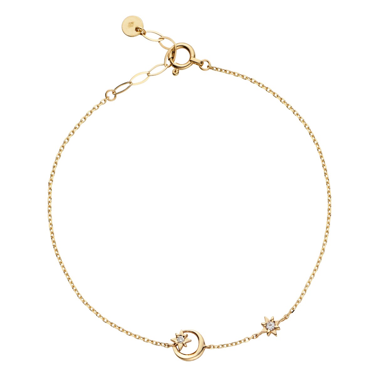 楽天市場】K10PG ホワイトトパーズ ダイヤモンド ブレスレット