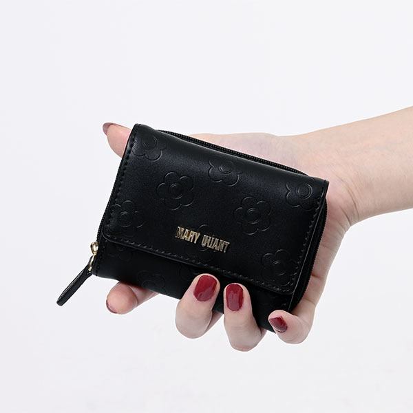 デイジーアウトラインパターン ミニウォレット／マリークヮント