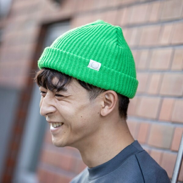 アクリルニットキャップ