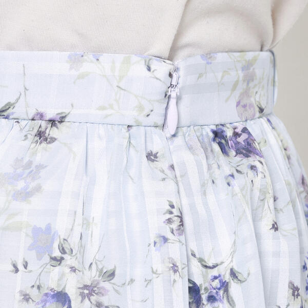 シアーチェックブーケフラワースカート ミッシュマッシュ Misch Masch Southwestne Com