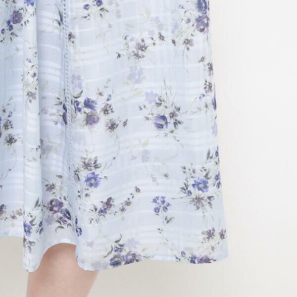 シアーチェックブーケフラワースカート ミッシュマッシュ Misch Masch Southwestne Com