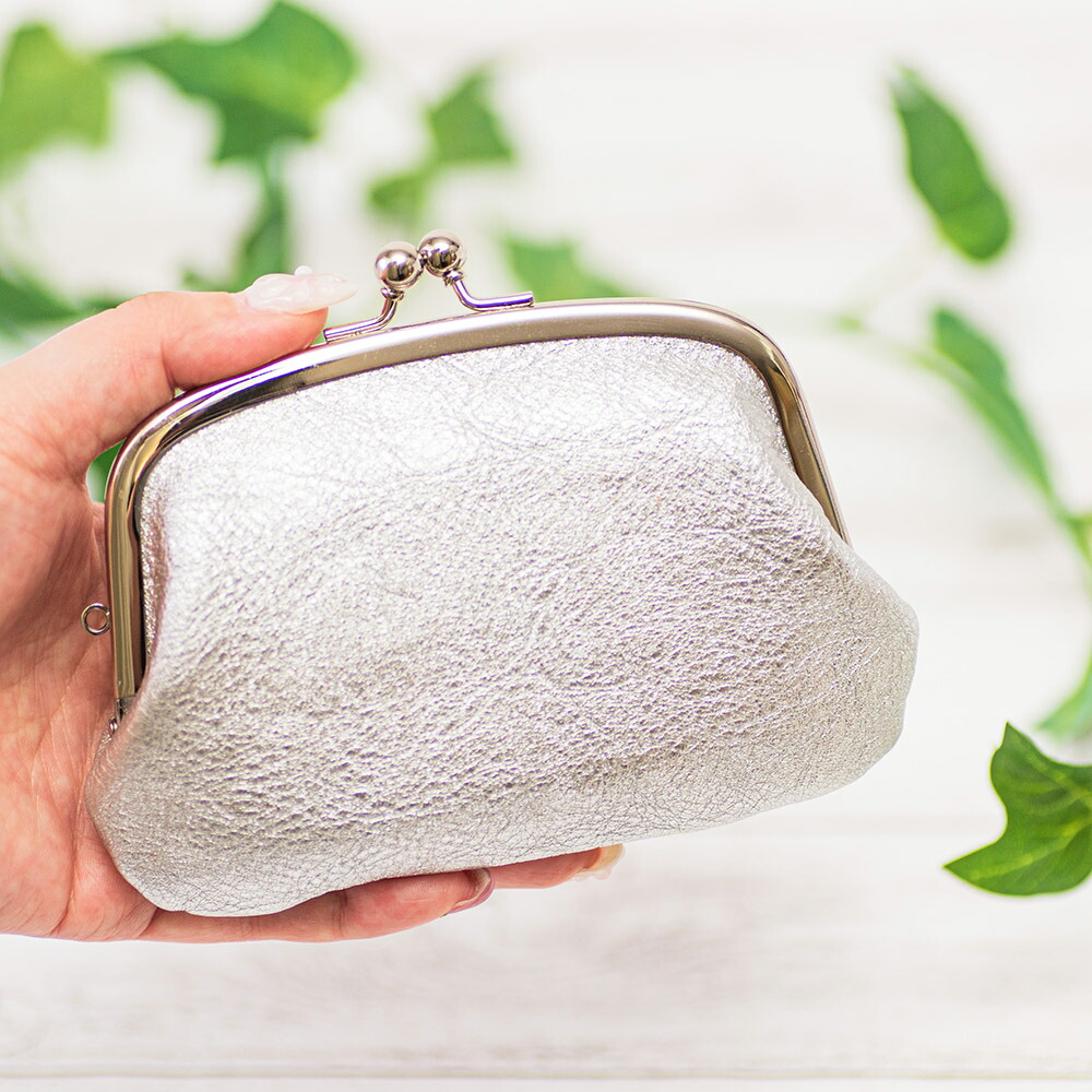 希少チャーム付き】ラストクロップス ガマグチ 財布 ラストクロップス