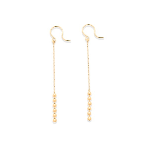 K10 イエローゴールド フック ピアス/エステール(ESTELLE)|丸井(マルイ)店