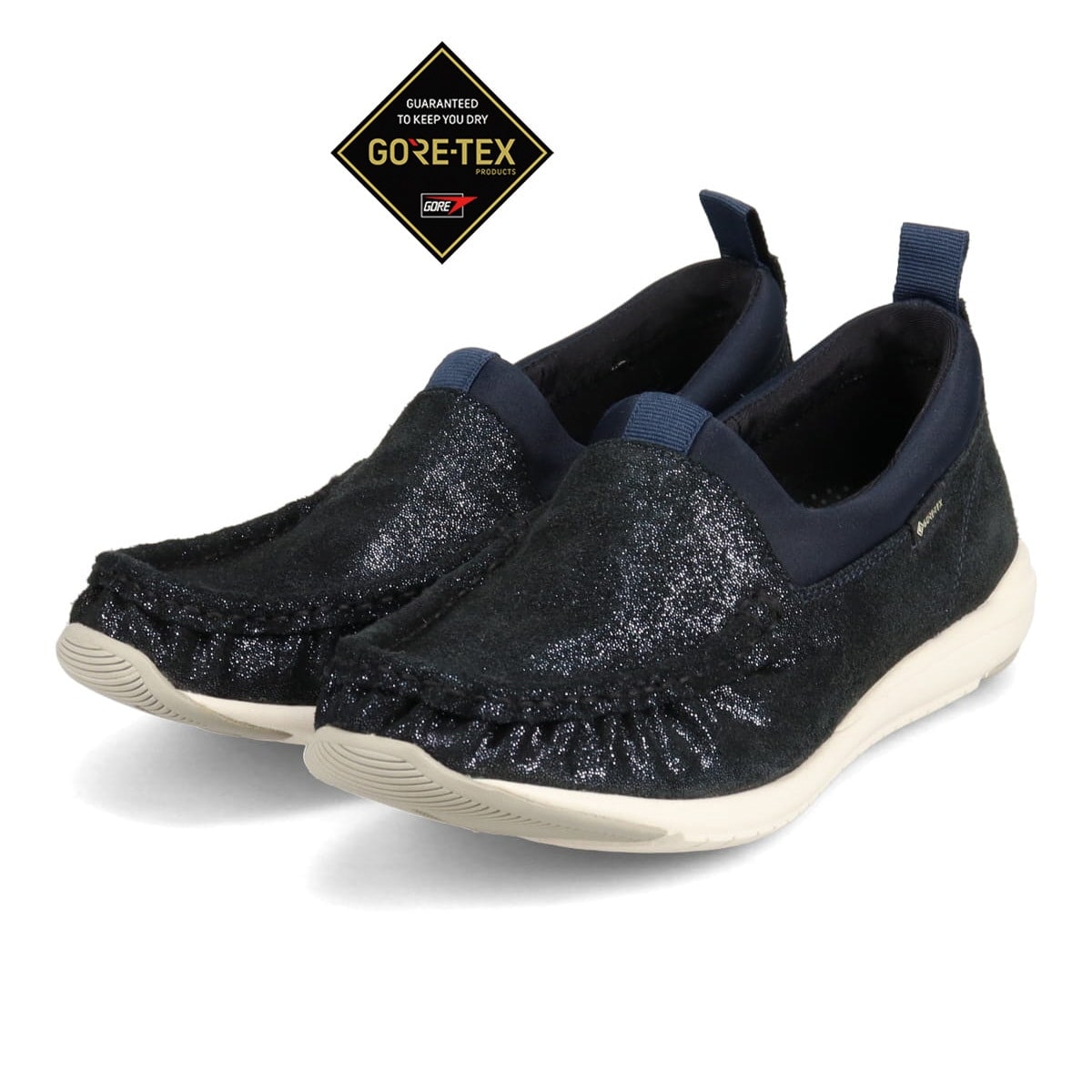 レディース 【GORE-TEX】スマートなラストが特徴のストレッチ・モカシンスリッポンシューズ／マドラスウォーク（madras Walk）｜丸井（マルイ）店