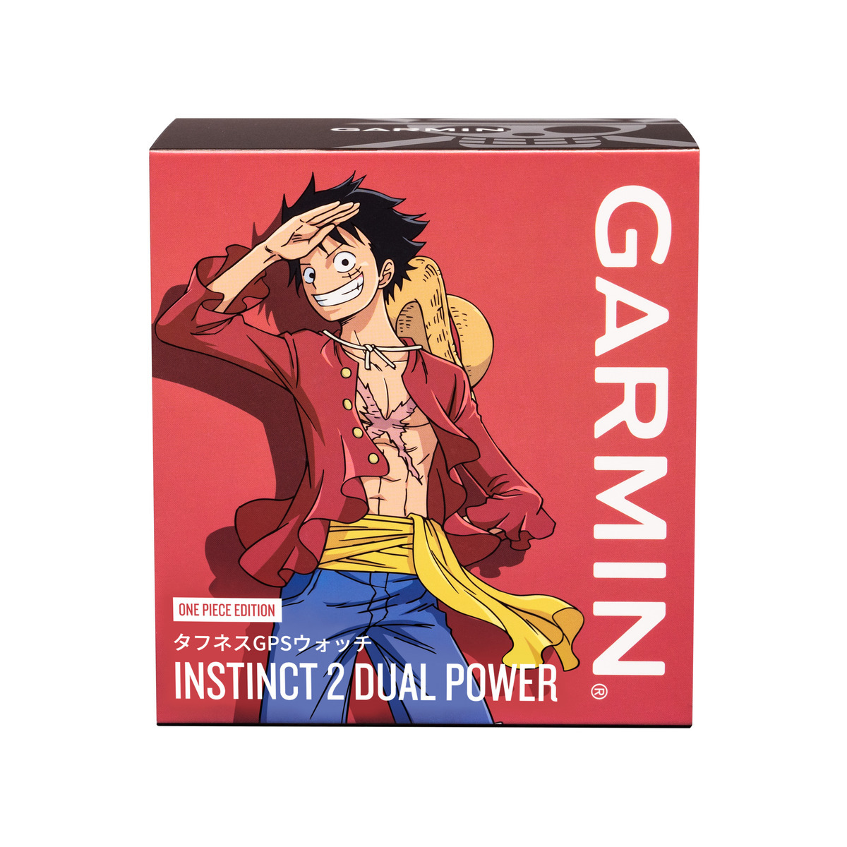 リアル GARMIN ガーミン Instinct 2 Dual Power ONE PIECE Luffy