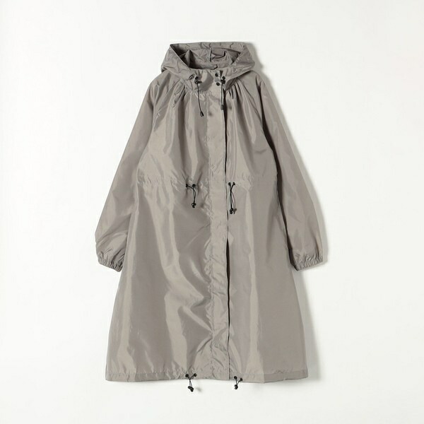 Wpc.:〈手洗い可能〉アースカラー ロング モッズ レイン コート／シップス エニィ（SHIPS any）