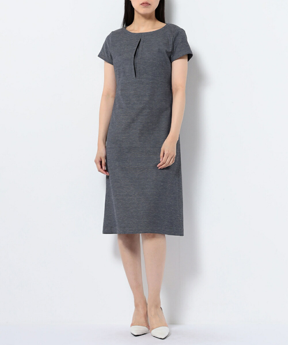 O E Setto Web限定商品 ドライクルーネック半袖ワンピース フォーティナインアベニュー ジュンコシマダ 49av Junko Shimada Netsu Hanbai Kanematsuusa Com