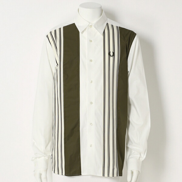 PANELLED SHIRT フレッドペリー PERRY FRED