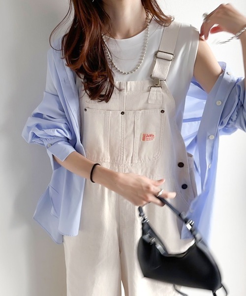 楽天市場】【すっきり縦長シルエット】サロペットパンツ／リフレクト