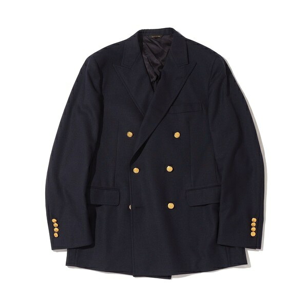 Southwick: PAXTON ウール ネイビー ダブルブレザー／シップス（SHIPS）