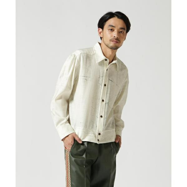 IRENISA／イレニサ／BLOUSON SHIRT／ガーデン（GARDEN）