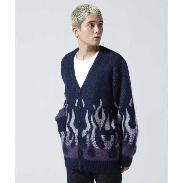 割引発見 FIRE MOHAIR CARDIGAN ファイヤー モヘア カーディガン