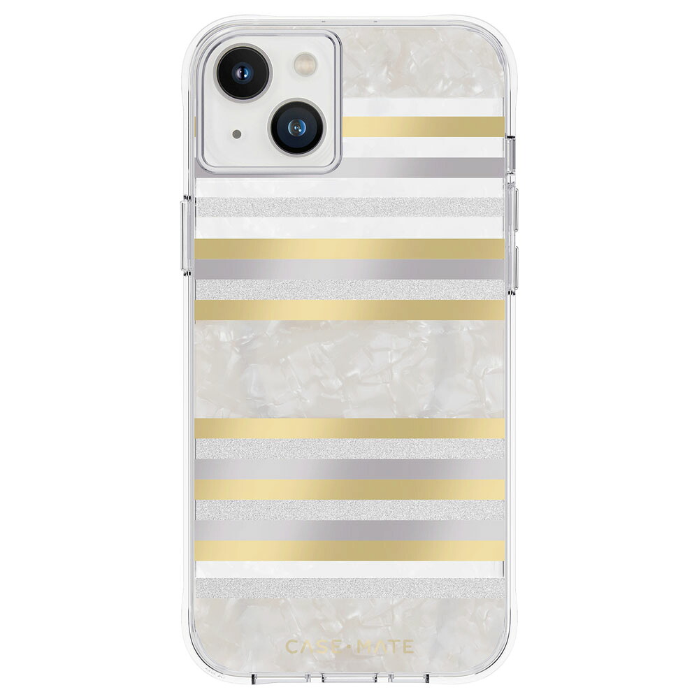 iPhone 14 Plus Pearl Stripes ／ケースメイト（Case-Mate）