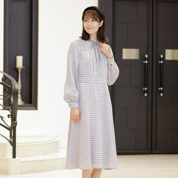 ブロックボーダー ワンピース／トゥービーシック（TO BE CHIC 