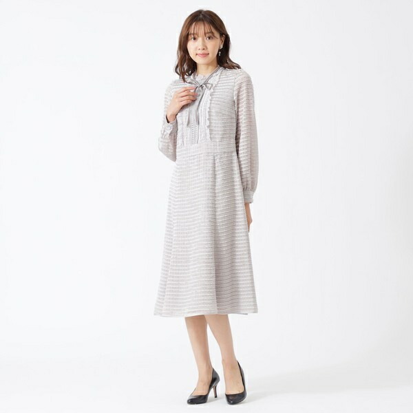 ブロックボーダー ワンピース／トゥービーシック（TO BE CHIC 