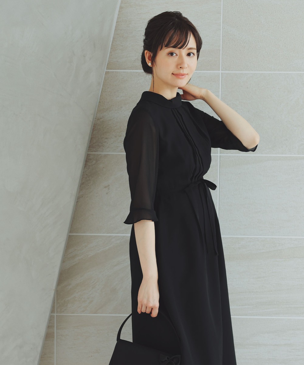 楽天市場 ブラックフォーマル レディースワンピース 礼服 喪服 ニアナ Niana 丸井 マルイ 楽天市場店