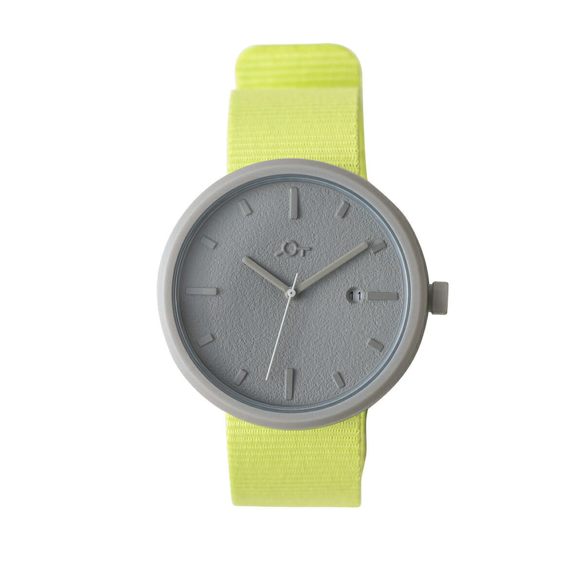 YOT WATCH 40mm Neon Yellow Green /GY　A3-YW40NY／ヨットウォッチ（YOT WATCH）