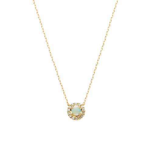 K18YG オパール ダイヤモンド ネックレス／ ヴイエー ヴァンドーム青山（va vendome aoyama）｜丸井（マルイ）店