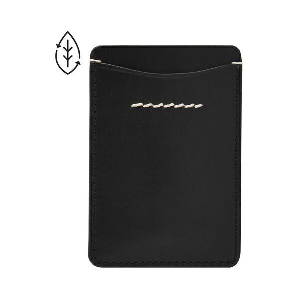 フォッシル カード入れ メンズ レザー ブラック ML4585001／フォッシル（FOSSIL）