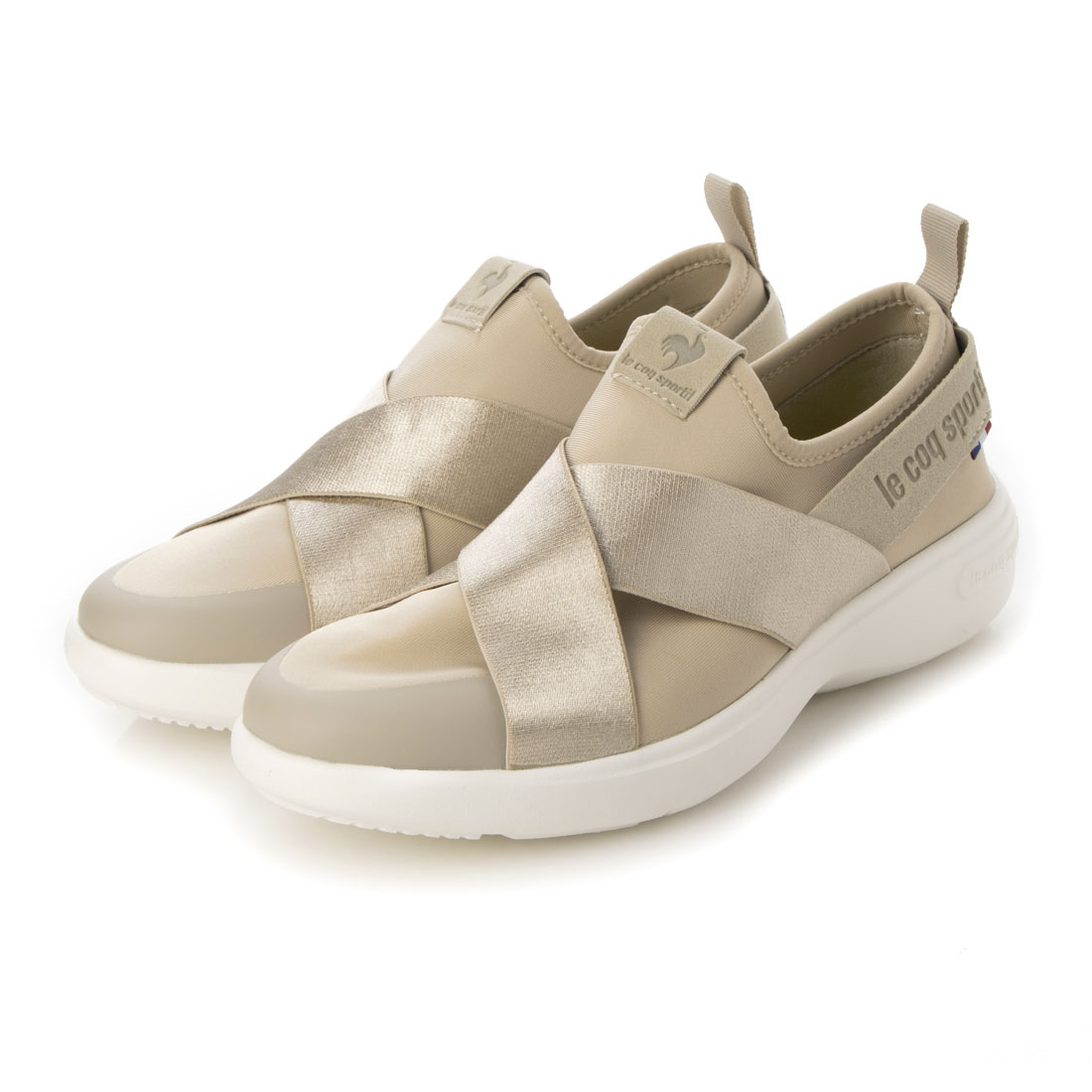 クロスベルトスリッポンスニーカー(ラ ローヌ DBSP)／ルコック スポルティフ（lecoq sportif）