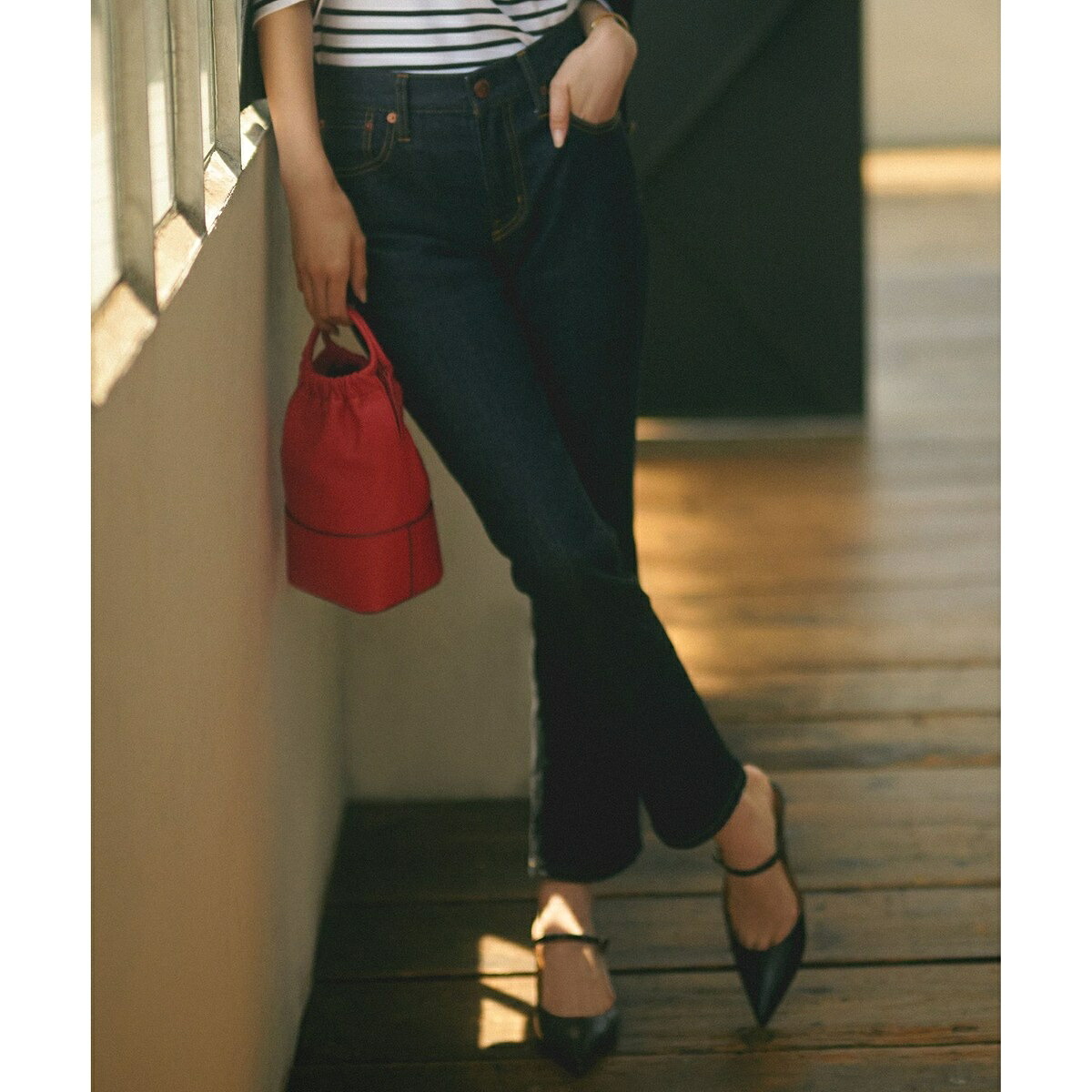 【CLASSY.6月号掲載】23区DENIM ボーイフィット パンツ／23区（23KU）｜丸井（マルイ）店