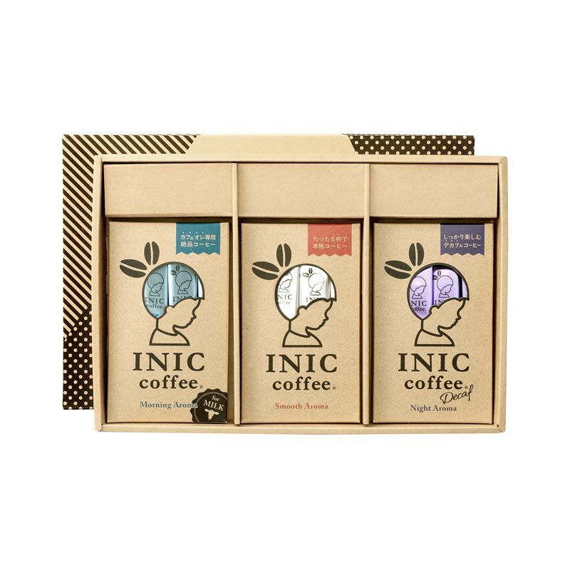 3 Flavor Box Gift人気の3種類コーヒーギフトセット/イニックコーヒー(INIC coffee)