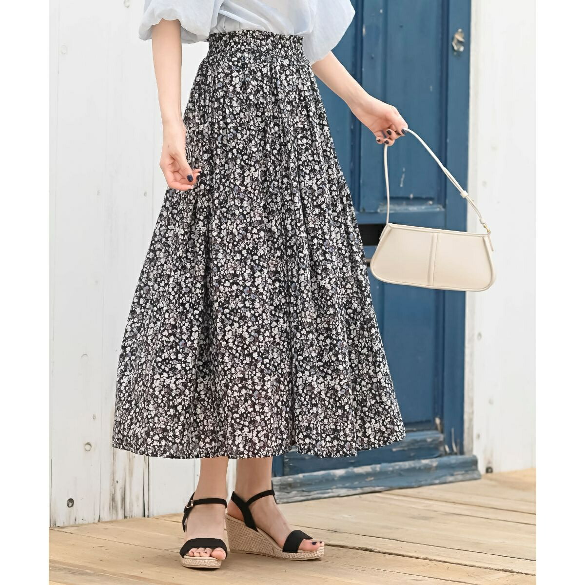 楽天市場】コットンリネングルカスカート／アーバンリサーチ ドアーズ