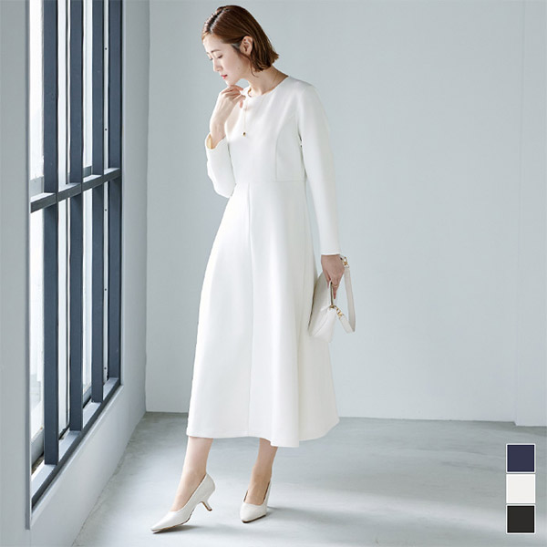 楽天市場】『低身長向けも展開』ドット2WAYギャザーワンピース／かぐれ